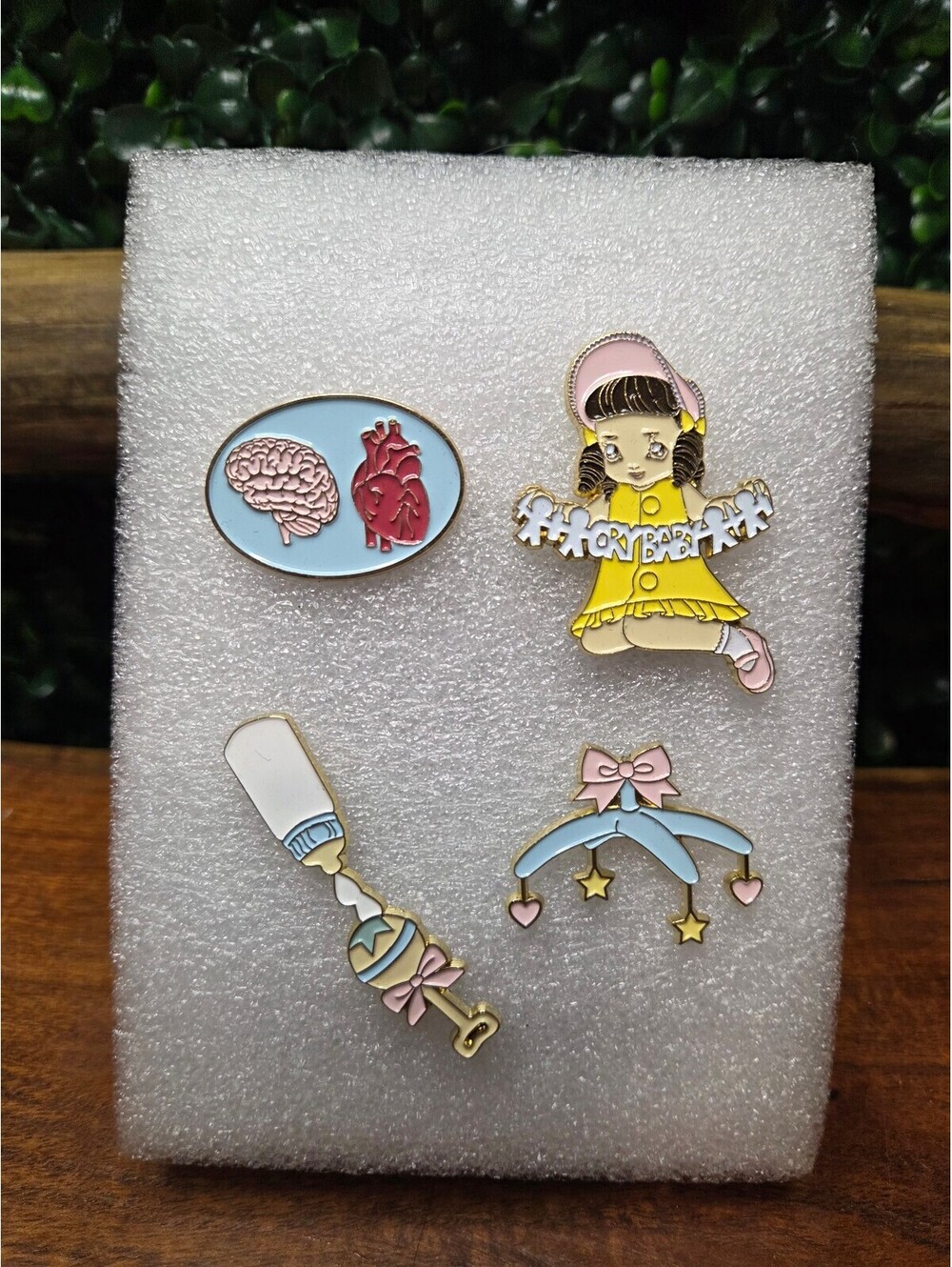 Melanie Martinez Cry Baby Enamel Pins Set from Hot Topic